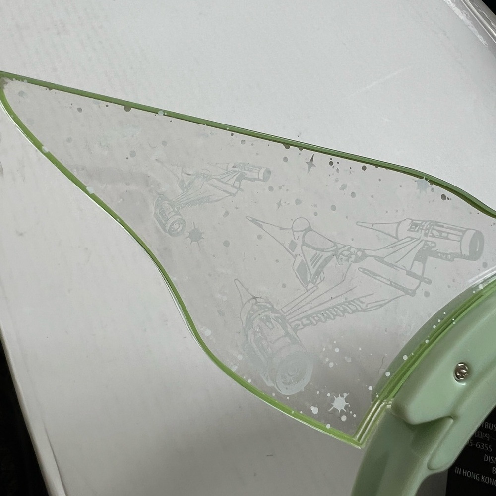 Disney Star Wars Baby Yoda Ears Green Grogu Disney Parks Mickey Ears - Picture 4 of 4